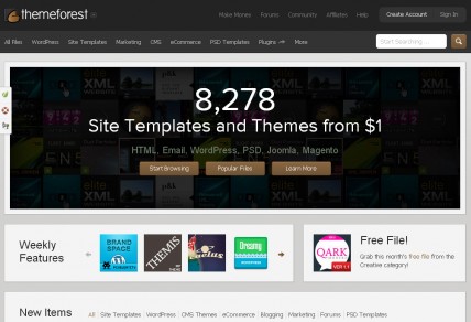 ThemeForest（テーマフォレスト）