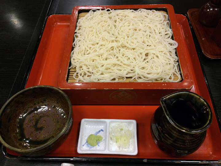 御膳そば(麻布永坂 更科本店)