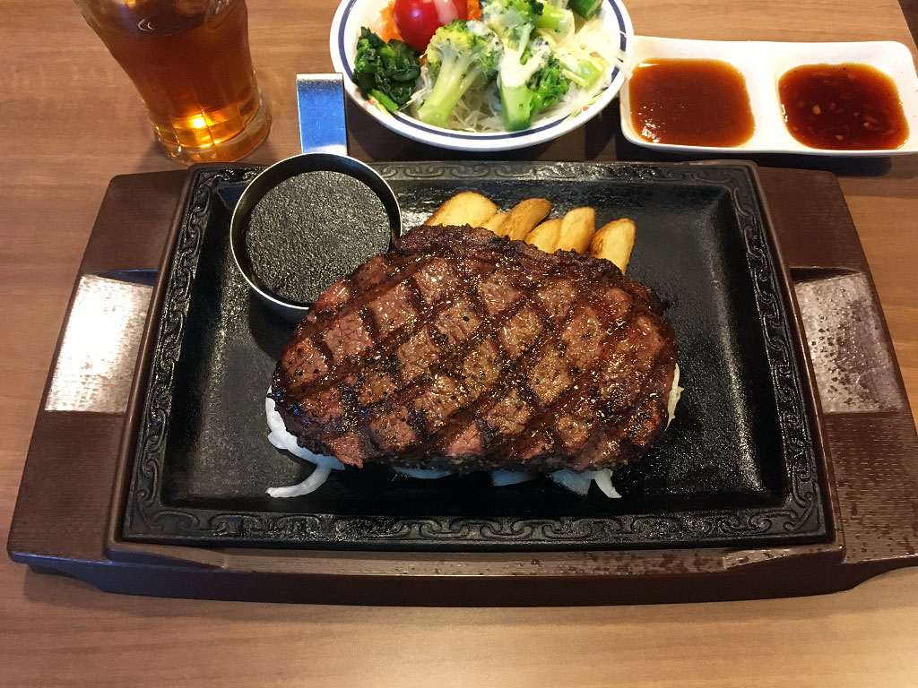 1ポンドステーキ