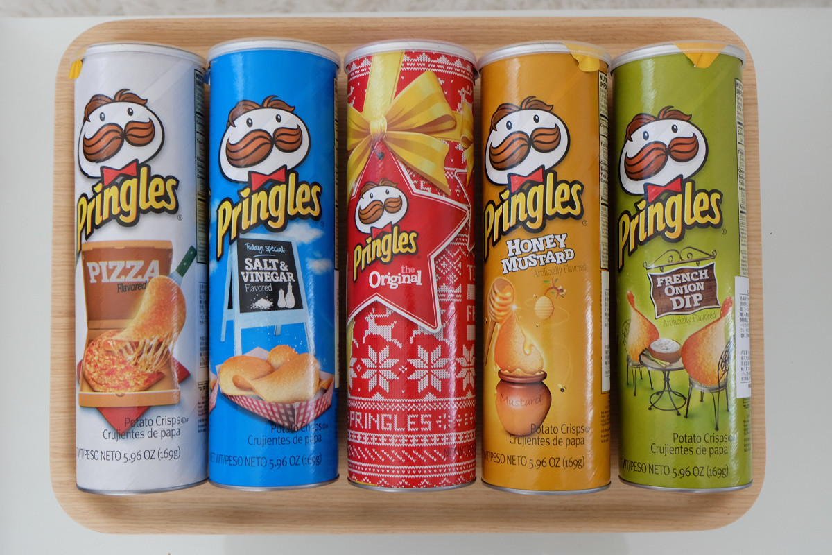 アメリカのPringles各種