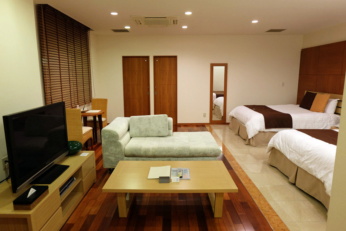 1305号室 アジアンリゾートルーム ツイン 37畳