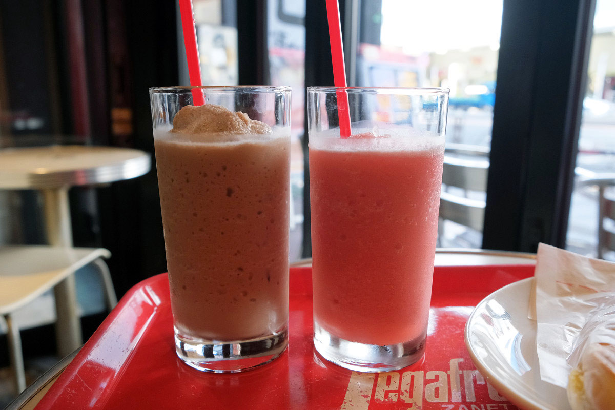 メッツォメッツォグラニータ、ブラッドオレンジグラニータ