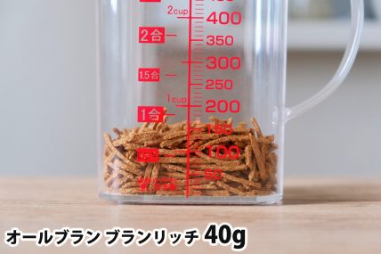 オールブラン ブランリッチ40gの分量
