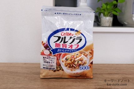 フルグラ 糖質オフ（正面）