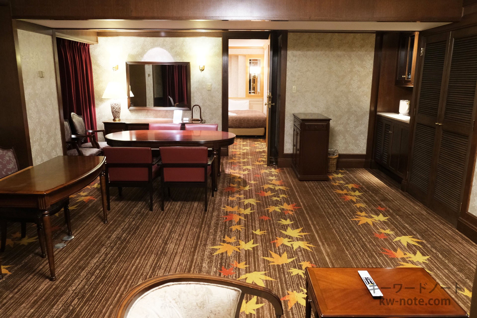 ベッドルーム側