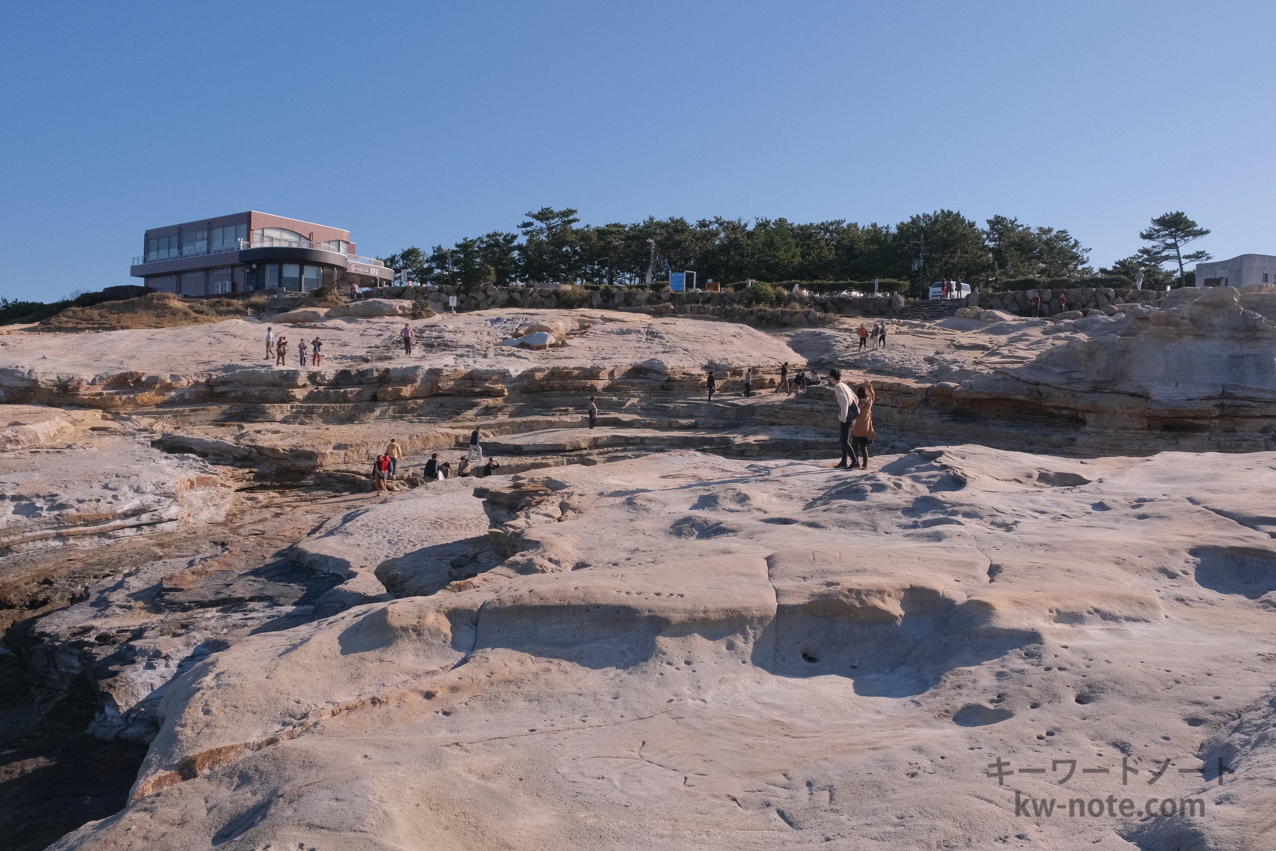 千畳敷入口側の風景