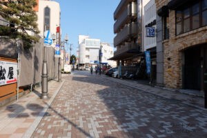 店舗周辺(山形大学 小白川キャンパス方面)