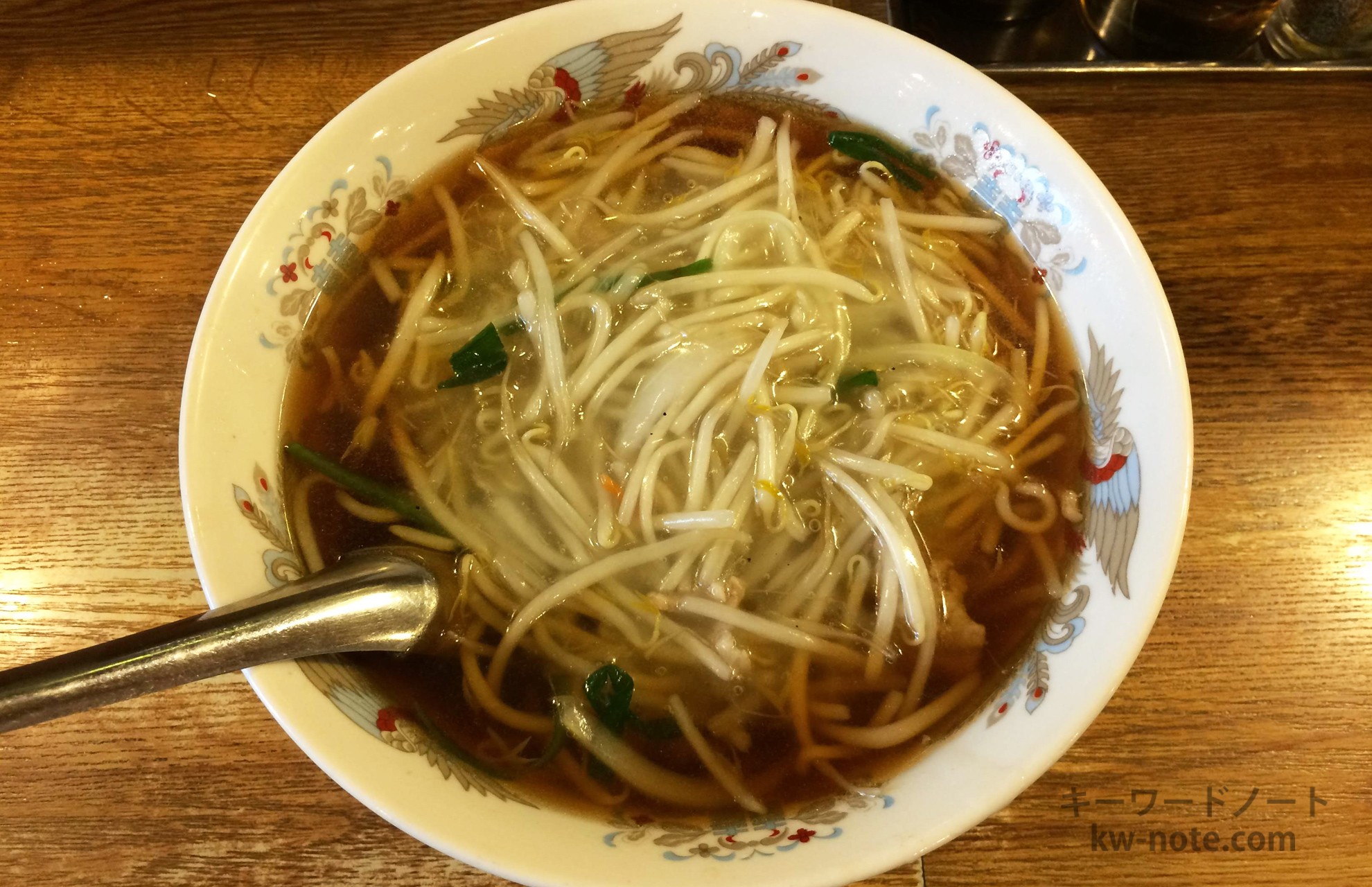 上からみたサンマーメン