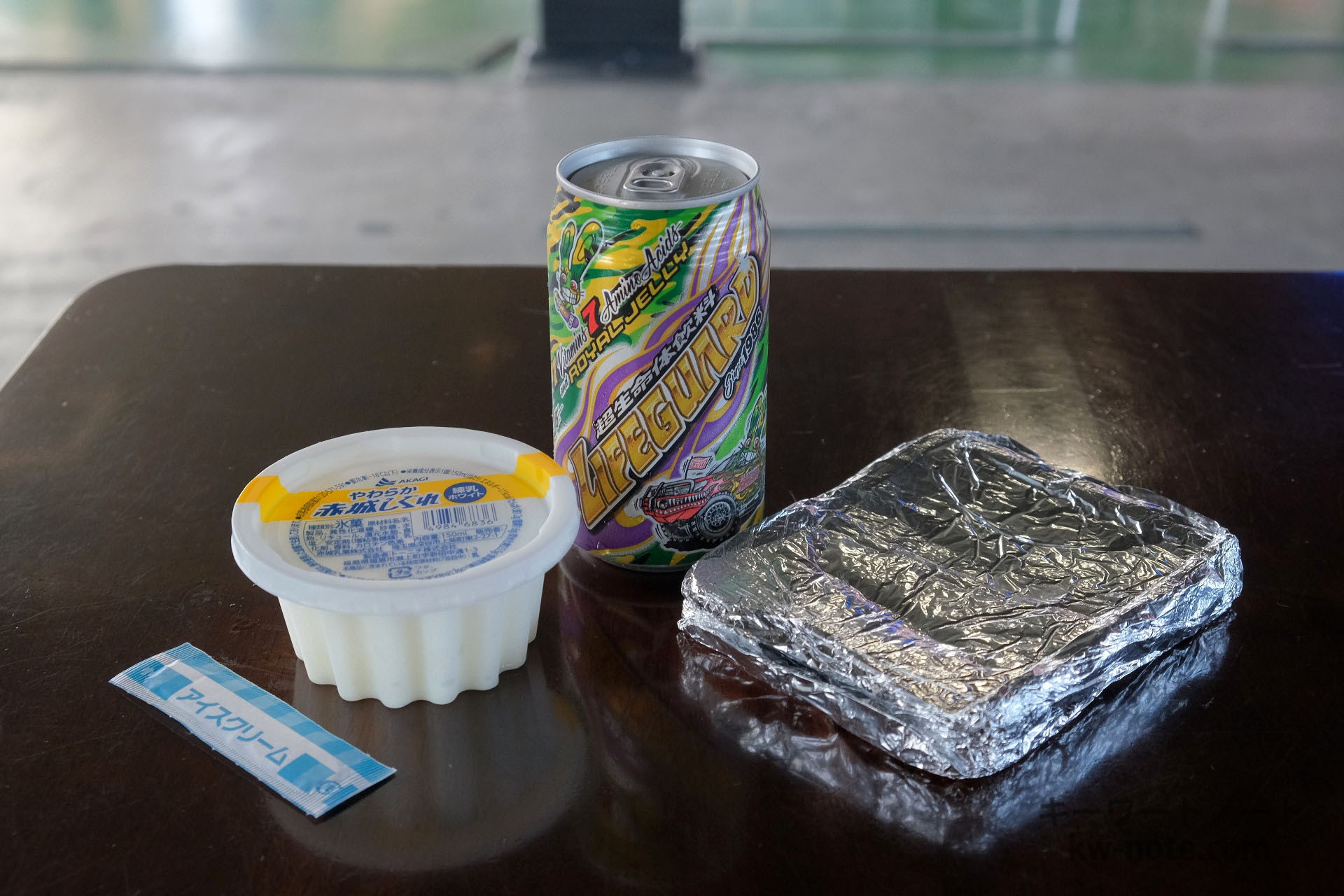 購入した自販機フード