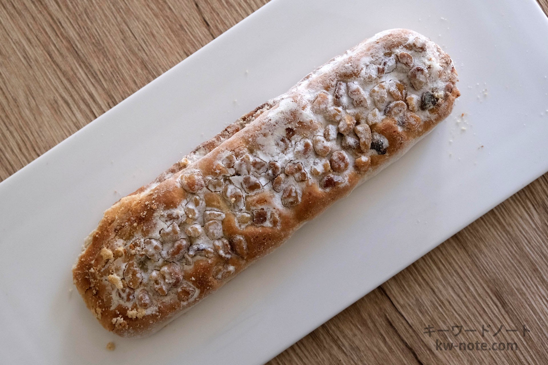 上から見たくるみそば